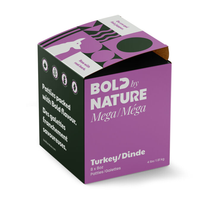 Bold By Nature Mega Turkey 4lb - $5.00/lb