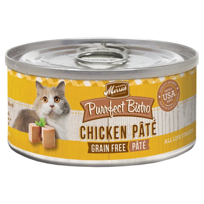 Merrick Canned Cat Food – Chicken Pâté – 3oz