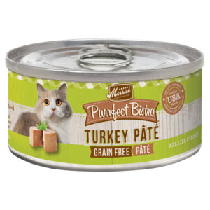 MERRICK TURKEY PATE STYLE CANNED CAT FOOD 3OZ