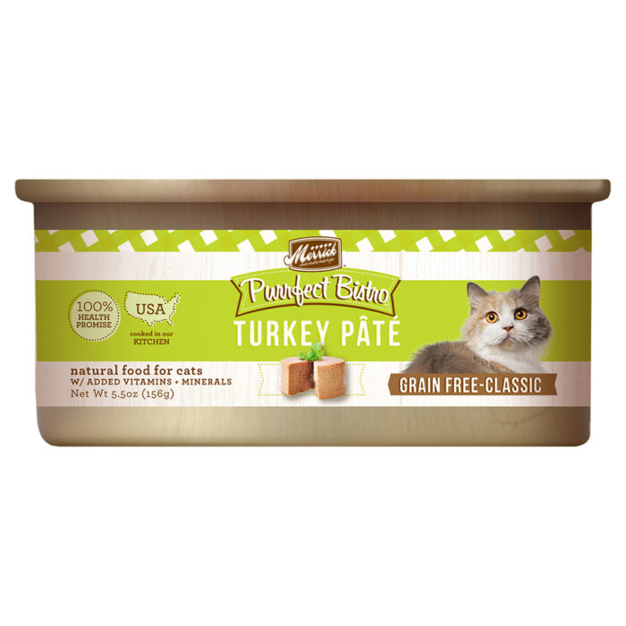 Merrick Canned Cat Food - Turkey Pâté - 5.5oz