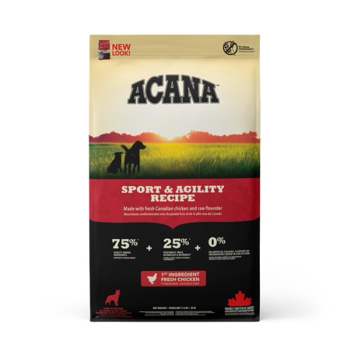 ACANA SPORT AND AGILITY DOG FOOD 11.4KG