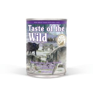 TASTE OF THE WILD SIERRA MOUNTAIN CANNED DOG FOOD 13.2OZ