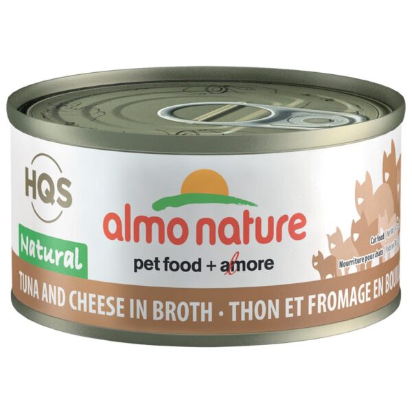 ALMO TUNA AND CHEESE CANNED CAT FOOD 70G