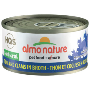 ALMO TUNA WITH CLAMS CANNED CAT FOOD 70G