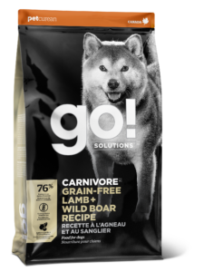 GO CARNIVORE LAMB AND BOAR DOG FOOD