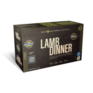 BIG COUNTRY RAW LAMB DINNER CARTON DOG FOOD 4LB