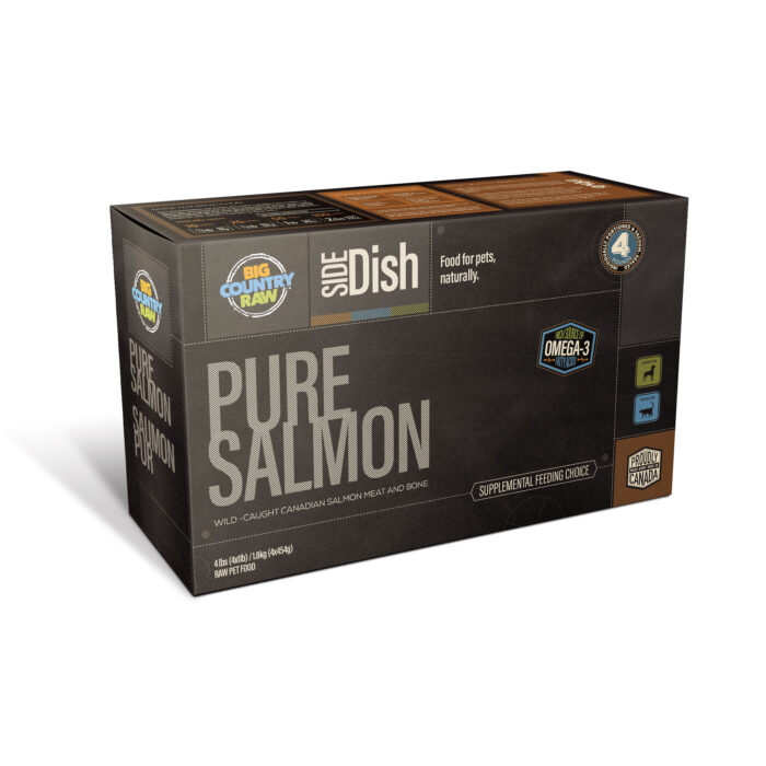 Big Country Raw - Pure Salmon - 4lb - $6.75/lb