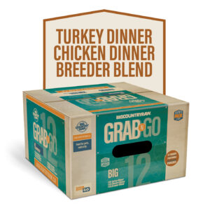 BIG COUNTRY RAW GRAB N GO BIG DOG FOOD 12LB