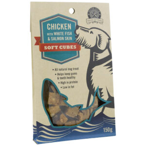 Silver Spur Chicken Cubes With Whitefish And Salmon 150g
