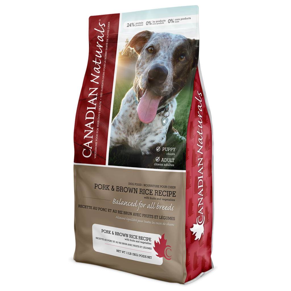 Canadian Naturals Pork And Brown Rice 30lb