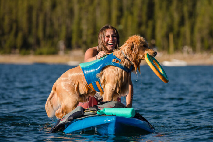Ruffwear Float Coat - Blue Dusk - Image 4
