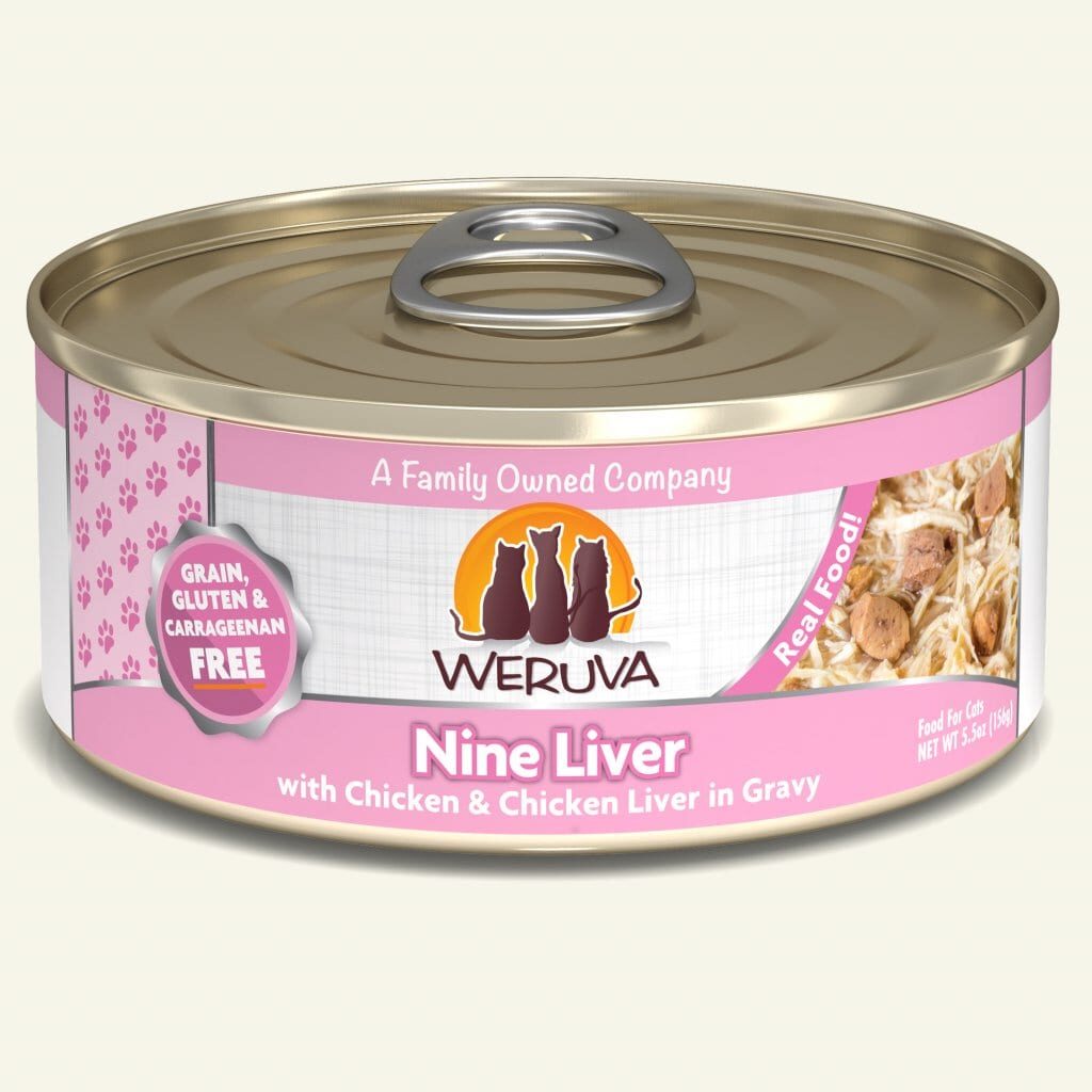 Weruva Canned Cat Food - Nine Liver - 5.5oz