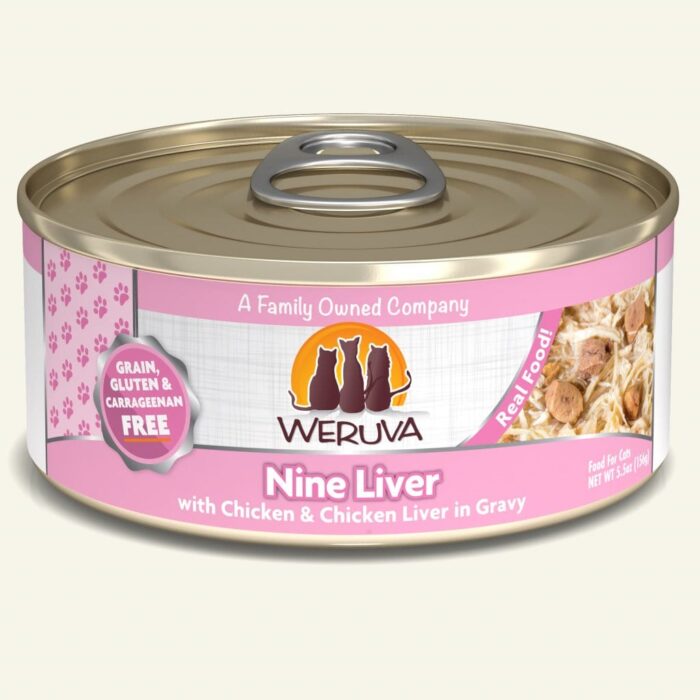 Weruva Canned Cat Food - Nine Liver - 5.5oz