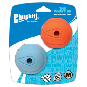 CHU WHISTLE BALL MEDIUM - 2 PACK
