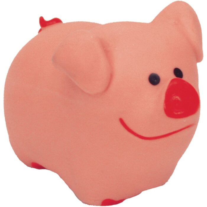 Li'l Pals Small Dog Toy Pig 3"
