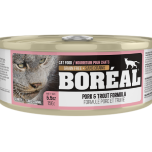 Boreal Canned Cat Food - Pork And Trout 80g