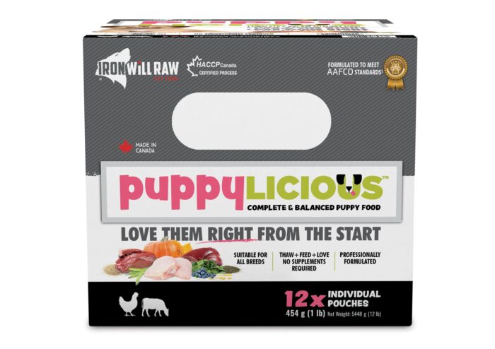 Iron Will Raw Dog Food Puppylicous - Chicken and Beef - 12lb - Image 3
