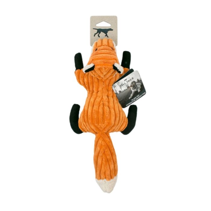 Tall Tails Plush Dog Toy Fox 12"