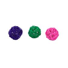 Turbo Cat Toy Wicker Ball