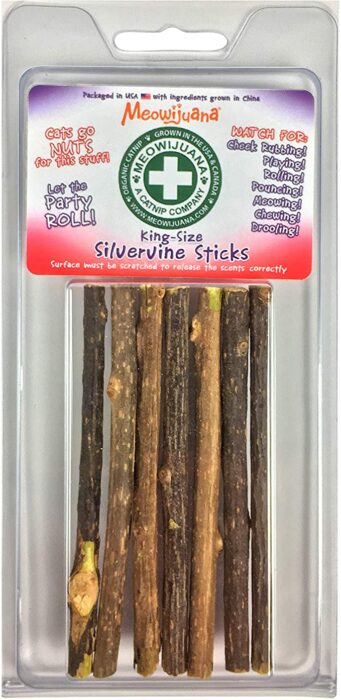 Meowijuana Silverine Sticks - 7 Pack