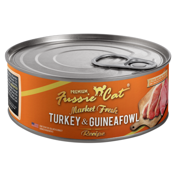 Fussie Cat Turkey and Guineafowl Canned Cat Food - 5.5oz