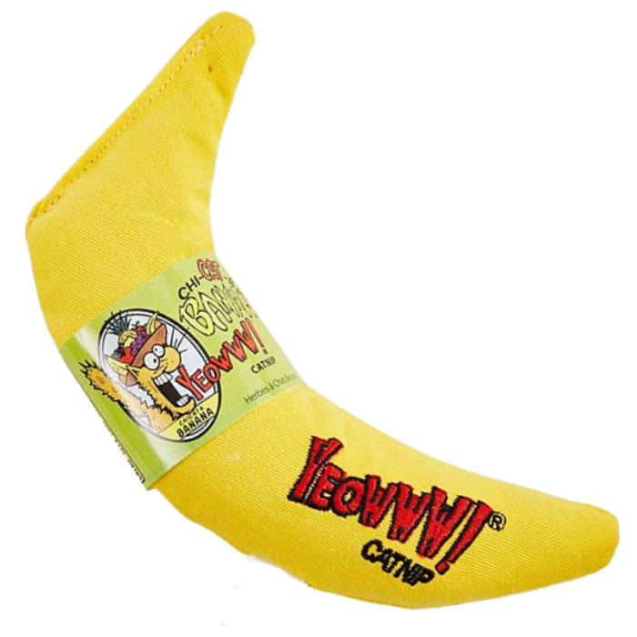 Yeow Banana Catnip Toy