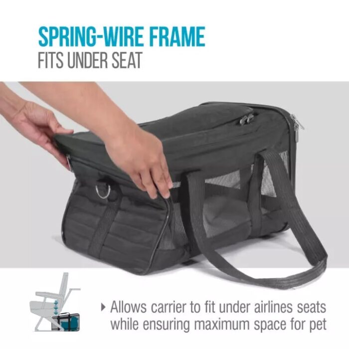 Sherpa Pet Carrier Black - Image 4