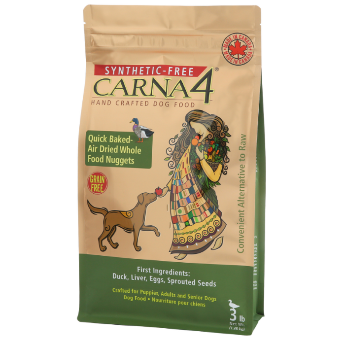 Carna4 Hand Crafted Dog Food – Easy-Chew Duck