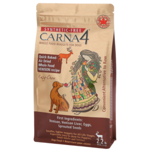 Carna4 Hand Crafted Dog Food – Easy-Chew Venison
