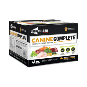 Iron Will Raw Dog Food Chicken and Beef Complete - 6lb