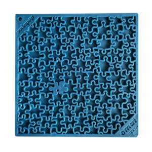 Sodapup Lick Mat - Blue Puzzle