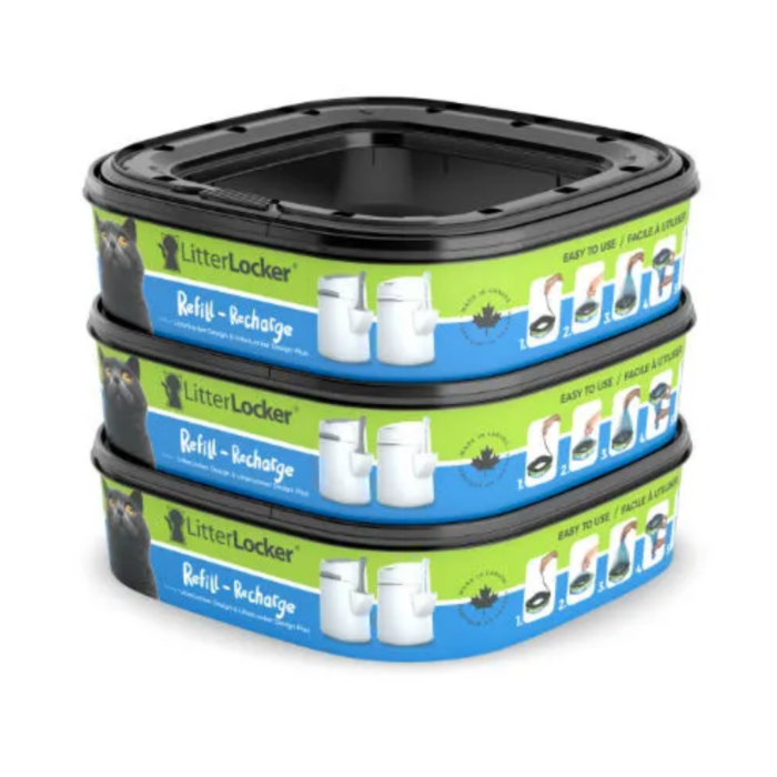 Litter Locker Disposal System Refills - 3 Pack