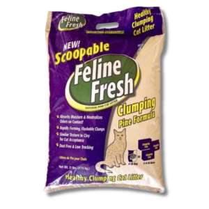Feline Fresh Pine Cat Litter - Clumping 15.45kg