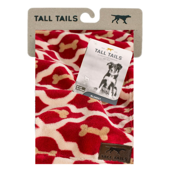Tall Tails Fleece Blanket Red Bone