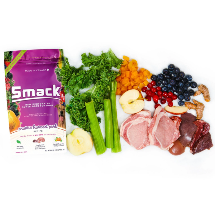Smack Prairie Harvest Pork Crunchy Dehydrated Dog Food - 2.5kg - Image 3