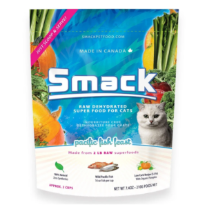 Smack Pacific Fish Crunchy Dehydrated Cat Food - 210g