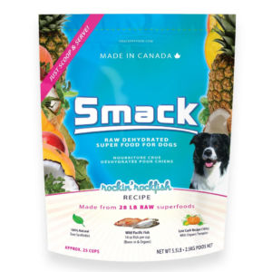 Smack Rockin' Rockfish Crunchy Dehydrated Dog Food