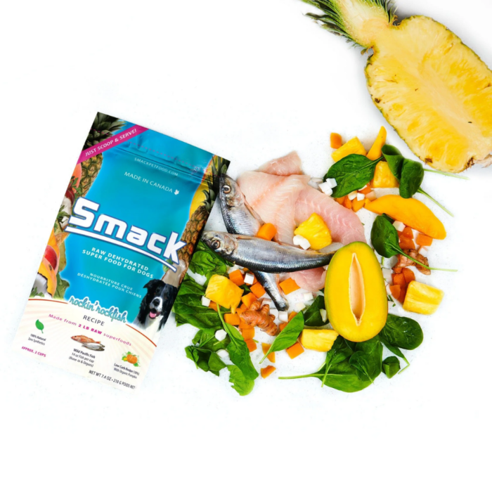 Smack Rockin' Rockfish Crunchy Dehydrated Dog Food - Image 3