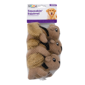 Outward Hound Squeakin' Squirrels 3pk Replacement