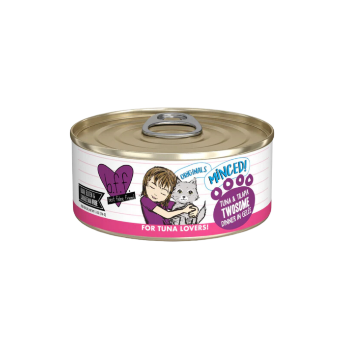 BFF Canned Cat Food - Tuna And Tilapia Twosome 5oz