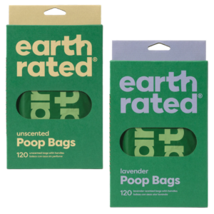 Earth Rated - Poop Bags with Handle - 120 Bags
