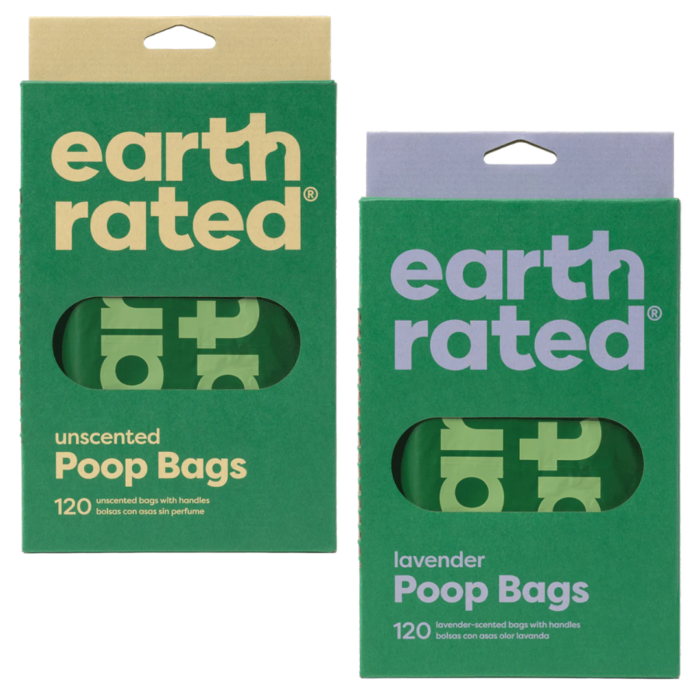 Earth Rated - Poop Bags with Handle - 120 Bags