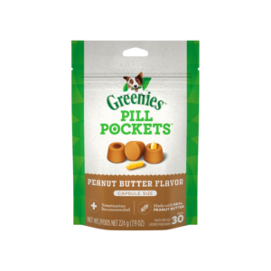 Greenies Pill Pockets Peanut Butter Capsules - 224g