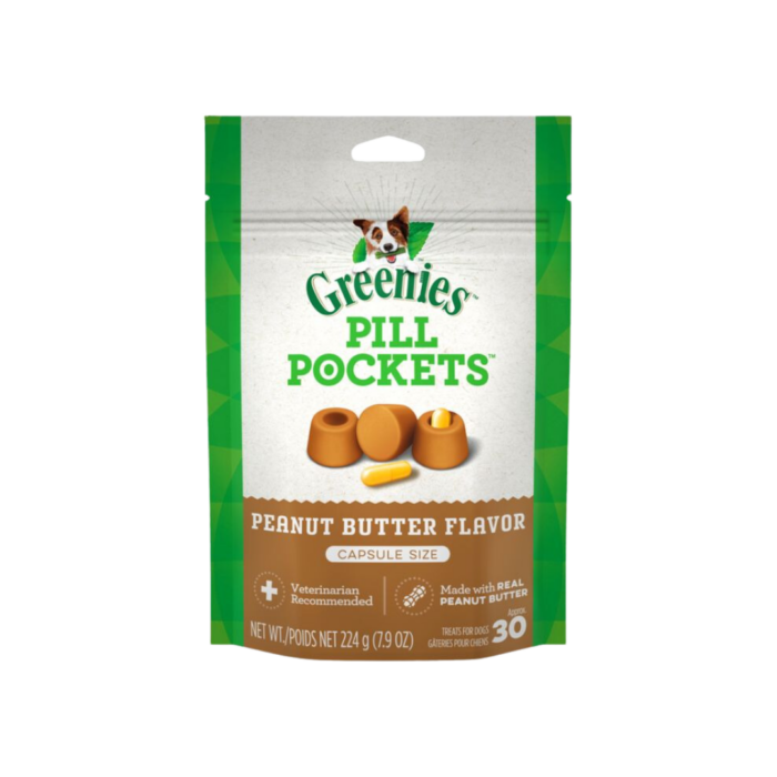 Greenies Pill Pockets Peanut Butter Capsules - 224g