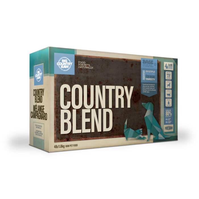 Big Country Raw - Country Blend - 4lb - $5.50/lb