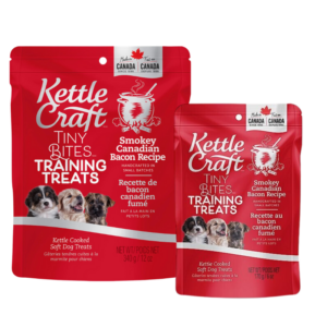 Kettle Craft Dog Treats - Tiny Bite Bacon Training Treats