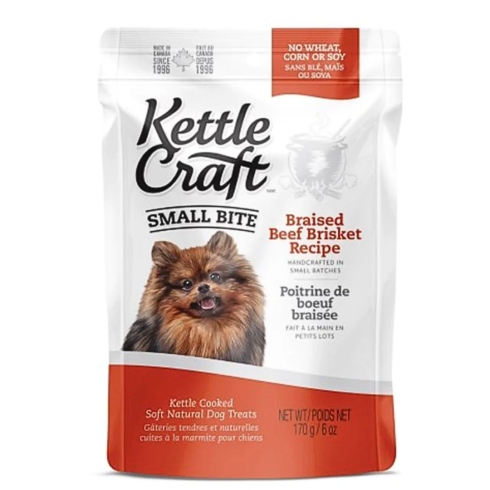 Kettle Craft Dog Treats- Beef Brisket Small Bites - 170g