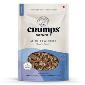 Crumps’ Naturals Treats – Mini Trainers - Beef - 4.2oz