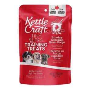 Kettle Craft Dog Treats - Tiny Bite Bacon Training Treats - 340g