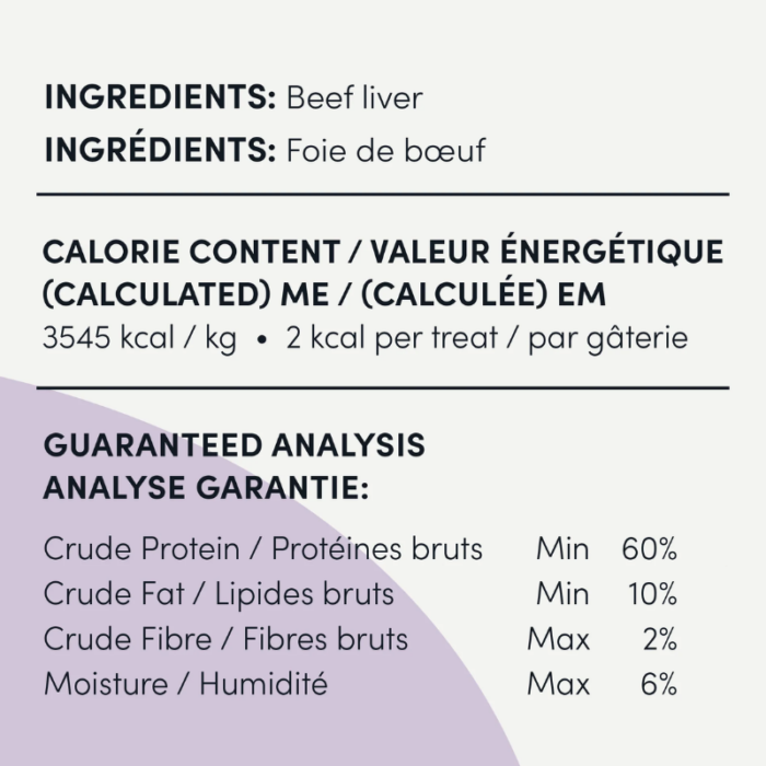 Crumps' Dog Treats Beef Liver Bites 10oz - Image 2